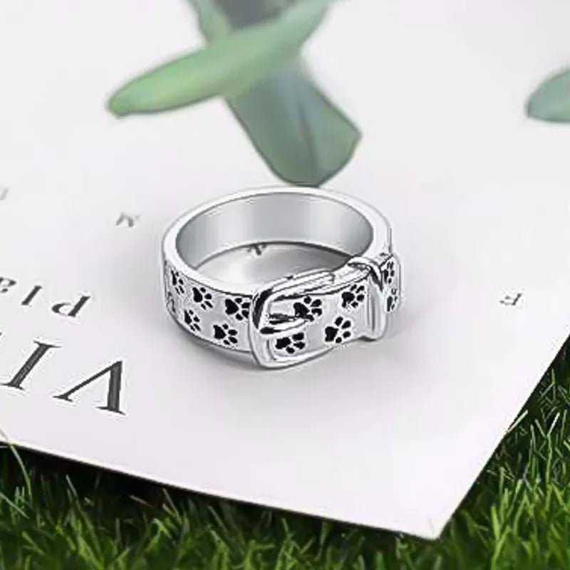 Anillo de Cuello Lindo y Moderno Inspirado en Perros