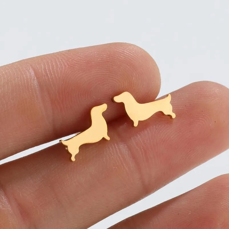 Pendientes de Dachshund