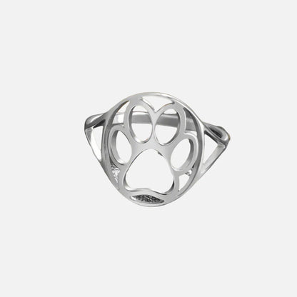 Anillo de Pata Abierta en Acero Inoxidable