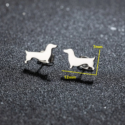 Pendientes de Dachshund
