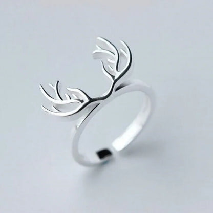 Anillo de Asta en Plata de Ley