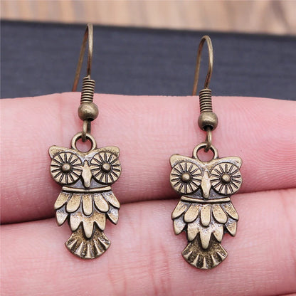 Pendientes Bohemios Vintage de Búho