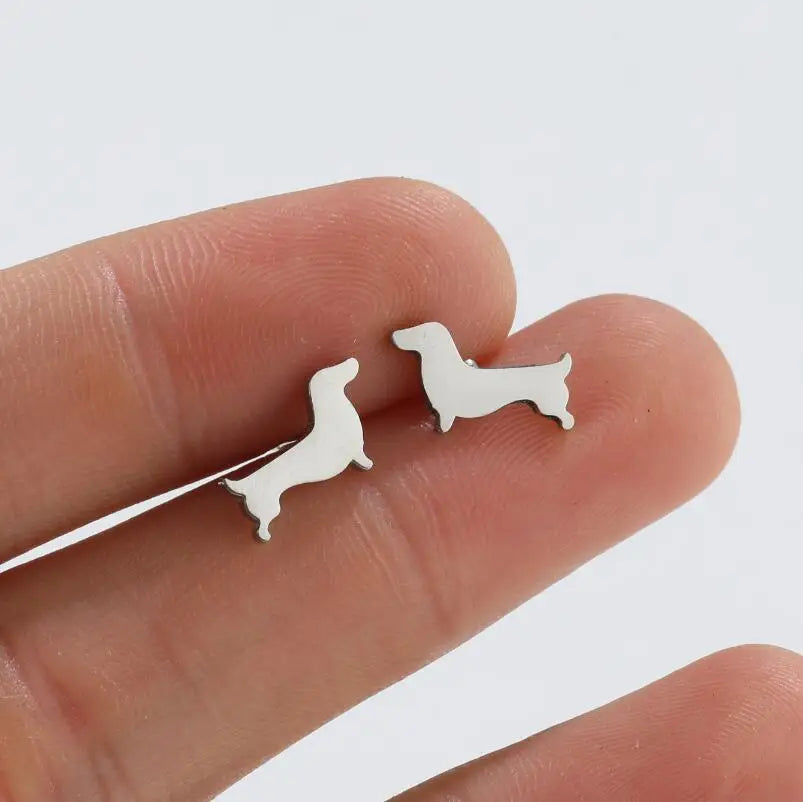 Pendientes de Dachshund