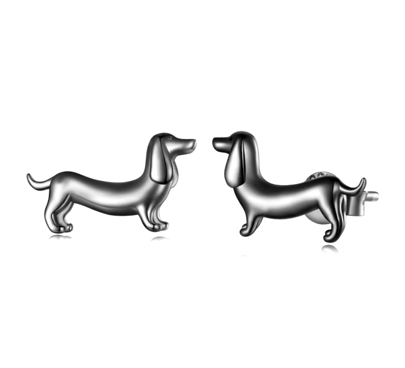 Dachshund Love - Un Recuerdo Eterno en Metal Precioso