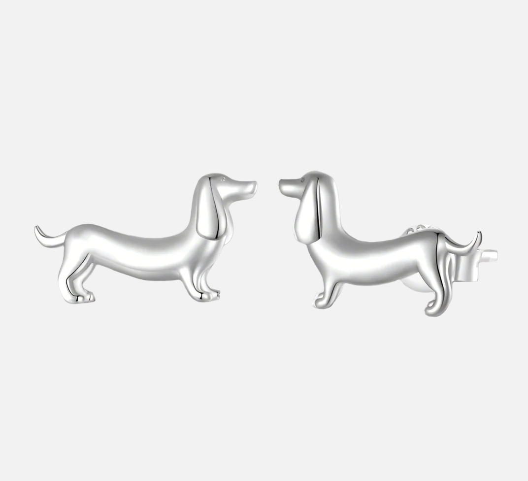 Dachshund Love - Un Recuerdo Eterno en Metal Precioso