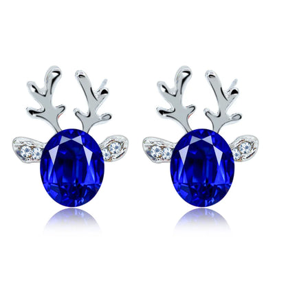 Pendientes de Cristal de Reno Festivos