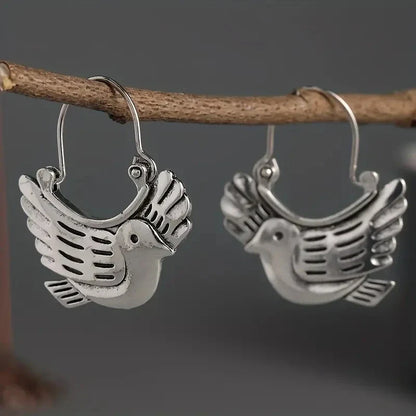 Pendientes Boho Inspirados en Pájaros