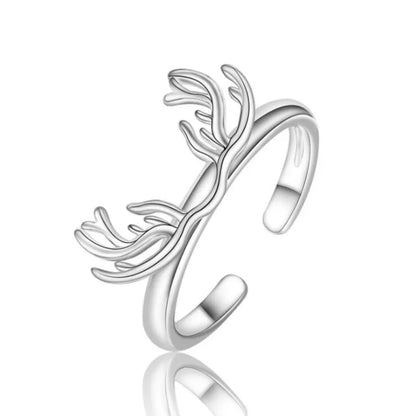 Anillo de Asta en Plata de Ley