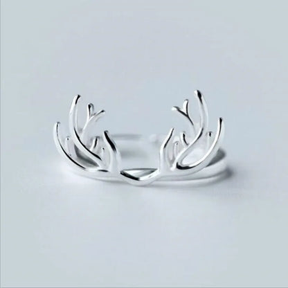 Anillo de Asta en Plata de Ley