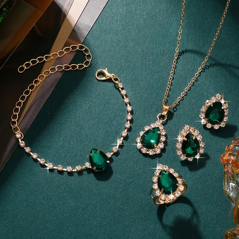 Set de Joyería Elisandre Vermont | Oro