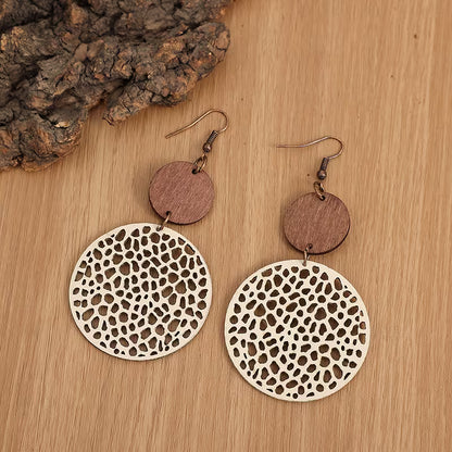 Pendientes Boho de Madera