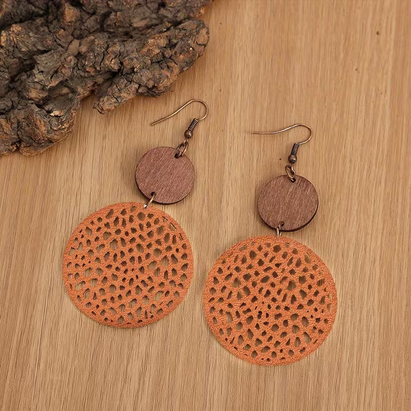 Pendientes Boho de Madera