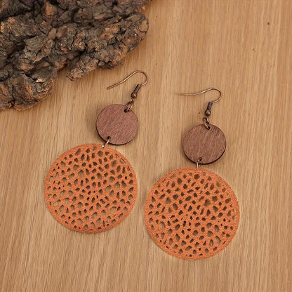 Pendientes Boho de Madera