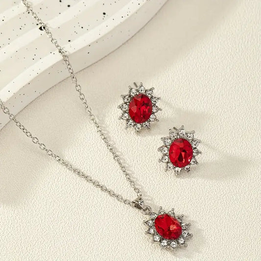 Set de Joyería Katya Ruberyn | Oro Blanco