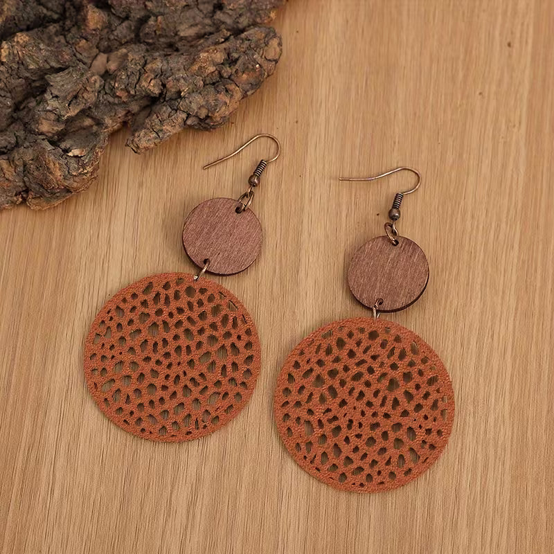 Pendientes Boho de Madera