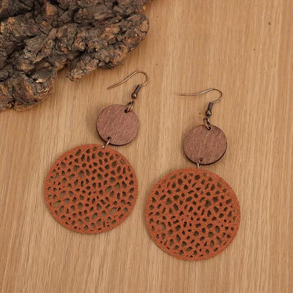Pendientes Boho de Madera