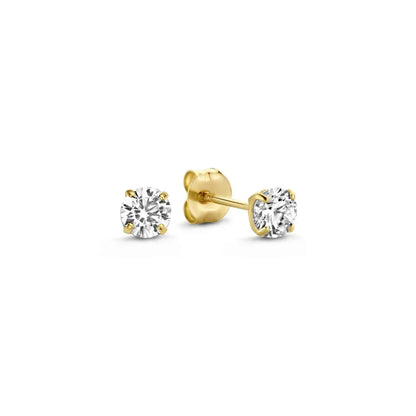 Set de Aretes con Piedras Larmes de Lune | Oro Blanco
