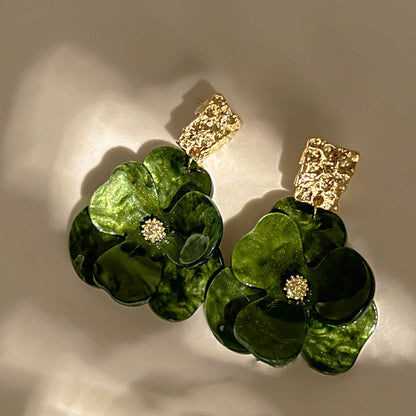Pendientes Bohemios de Flores