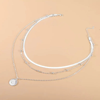 Collar triple de plata 925