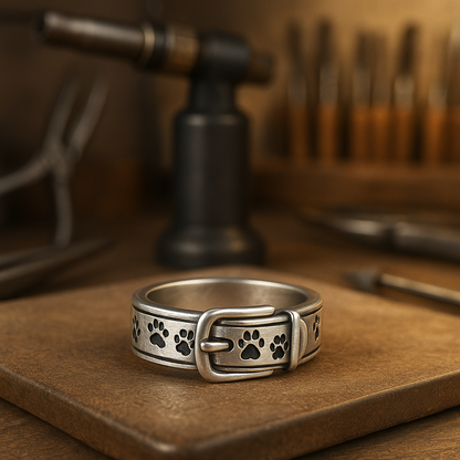 Anillo de Cuello Lindo y Moderno Inspirado en Perros