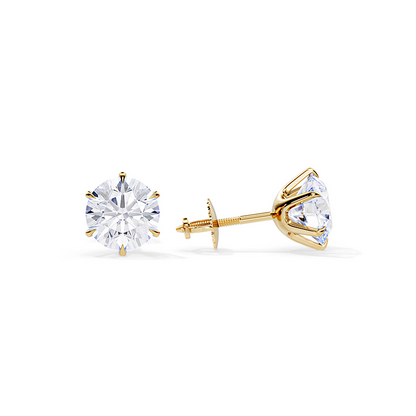 Aretes Tera | Oro Blanco