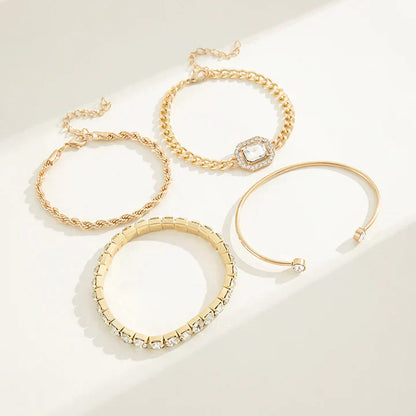 Set de Pulseras Domitia Calvina | Oro